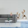 Resin Figurine Mother Statue Collectible Birthday Gift Sculpture Tabletop Ornament with Reindeer