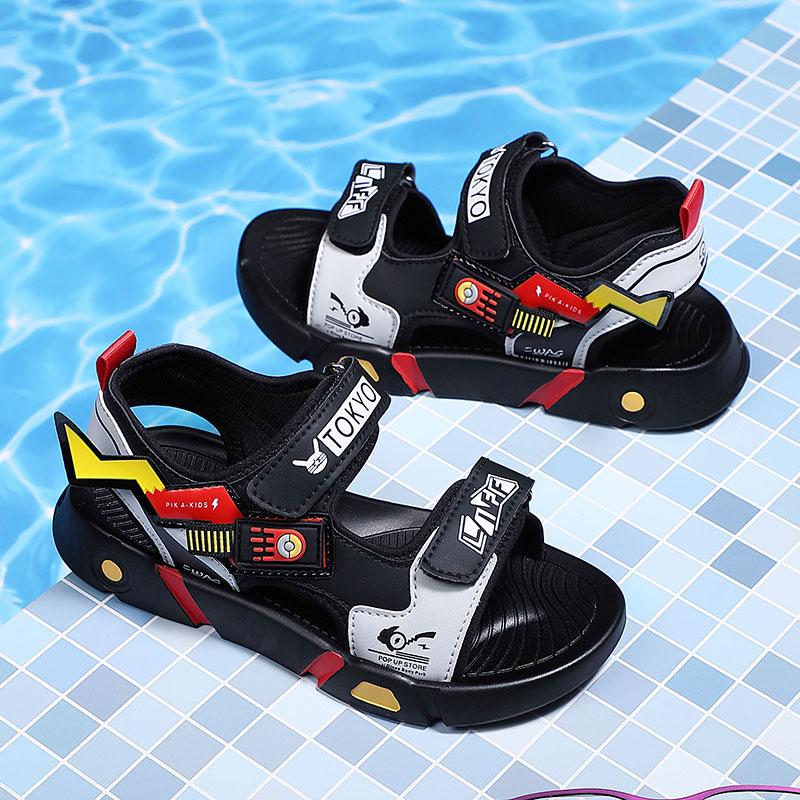 Children's Shoes Casual Shoes Trend Shoes  Children's Trend All-Match Casual Fashion Rotating Button Shoes Children's Outdoor Sandals