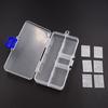 Plastic Storage Box for Small Component Jewelry Tool Box Bead Pills Organizer Nail Art Tip Case