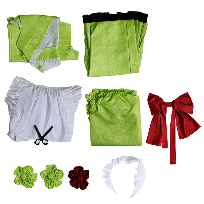 Cosplay Hatsune Miku Matcha Suit For Womens Stylish Comfortable Party Halloween