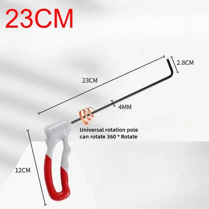 360° Rotating Hook Car Dent Repair Tool Auto Body Sandwich Repair 5 Models Available for Damage Fixing