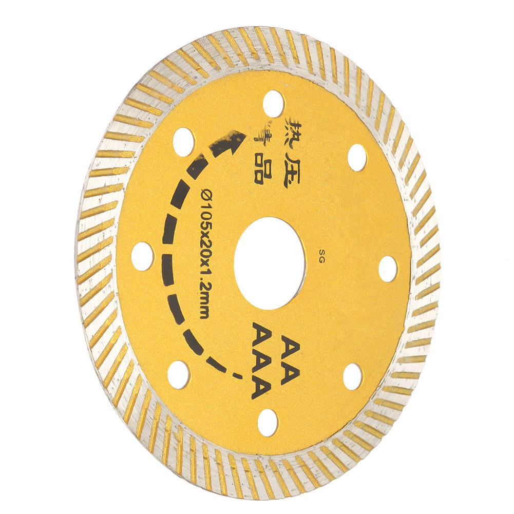 105*20*1.2mm Diamond Circular Saw Blade Cutting Disc Wheel for Stone Marble Ceramic Concrete