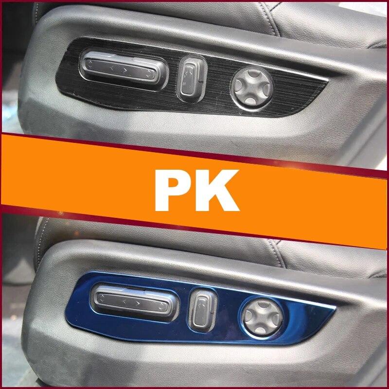 For Honda CR-V crv 2017 2018    2022 Car Seat Adjustment Switch Knob Panel Trim Covers Interior Moulding Accessories