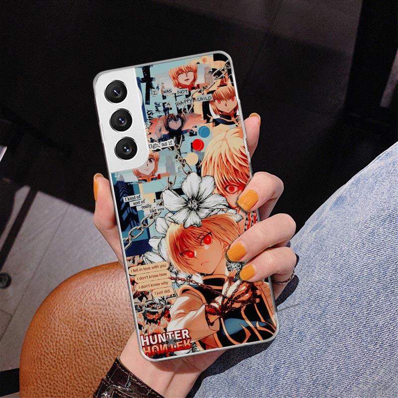 Hunter X Kurapika Phone Case For Samsung Galaxy S24 S25 Edge S26 Ultra S23 S22 S21 Plus S20 FE + Personalized Print Cover Galaxy