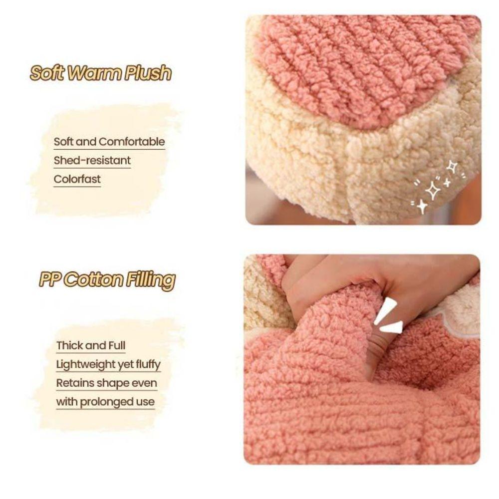 Soft Cotton Seat Cushion 40*40cm Chair Seat Cushion Square Office Chair Pad for Home Office Sofa