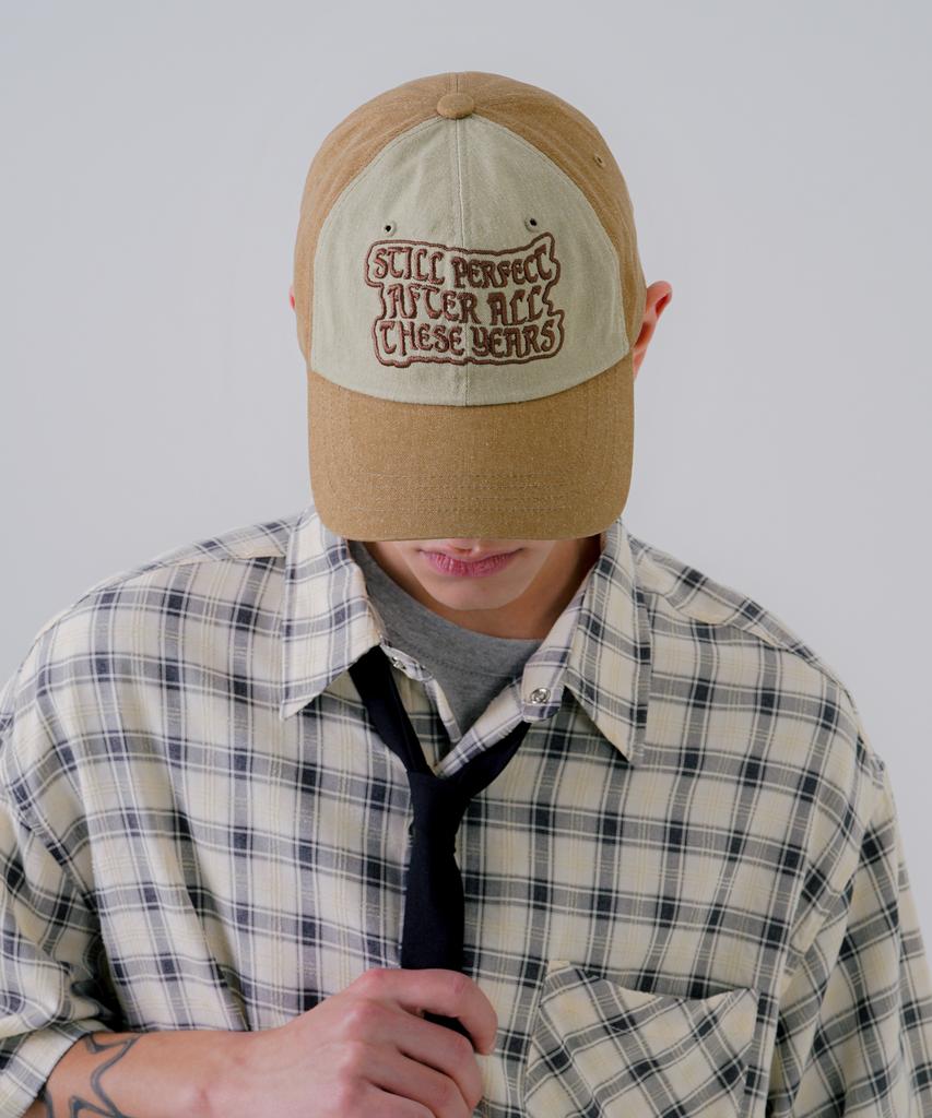 EZKATON Perfect Pigment Ball Cap Beige Kmac6806