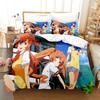 New 3d Print Anime Waiting in the Summer Bedding Set Single Twin Full Queen King Size Bed Set Adult Kid Bedroom Duvet cover Sets