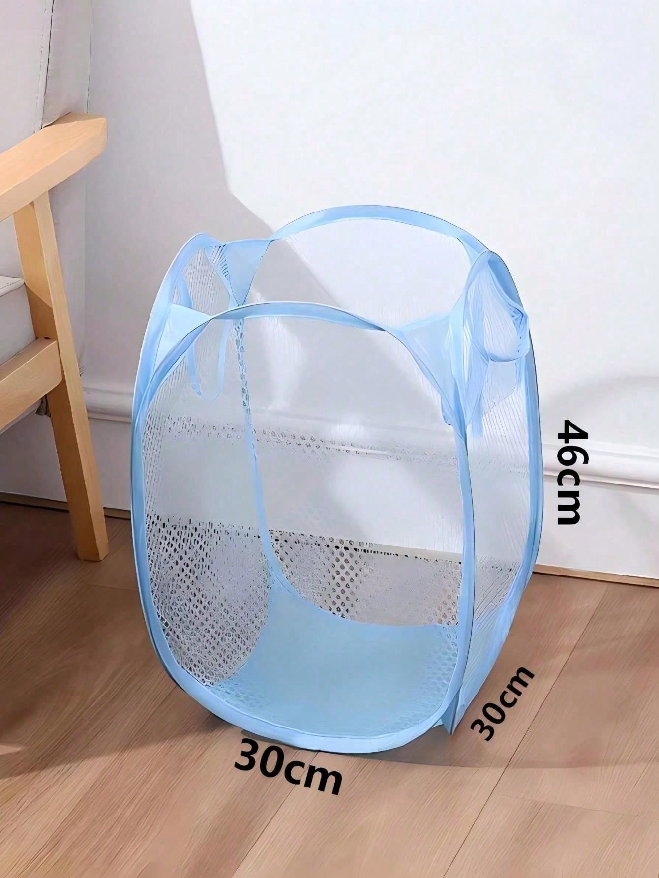 1 pièce Panier à Linge Pliable Portable Respirant Minimaliste Imperméable - Panier à Linge Pliant Pour la Maison la Chambre à Coucher la Salle de Bain S