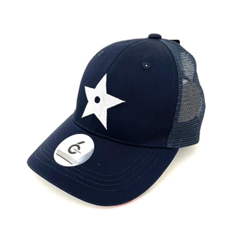 

[Elite Grip] mesh cap hat golf men s star mark star logo black