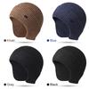 Ski Cap with Ear Covers Cycling Helmet Liner Winter Water Hat for Outdoor Sports Running Skiing Motorcycling