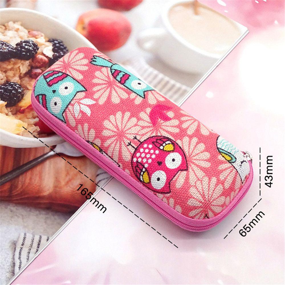 Unisex Zipper Portable Eyeglasses Case Glasses Box Glasses Holder Eyeglasses Accessories
