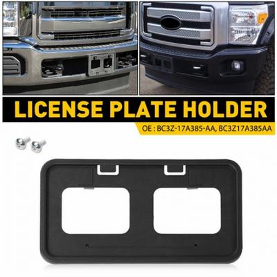 BC3Z17A385AA For 11-16 Ford F250 F350 F450 F550 Super Duty License Plate Bracket