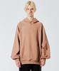 Zensai Oversized Cutout Hoodie Beige
