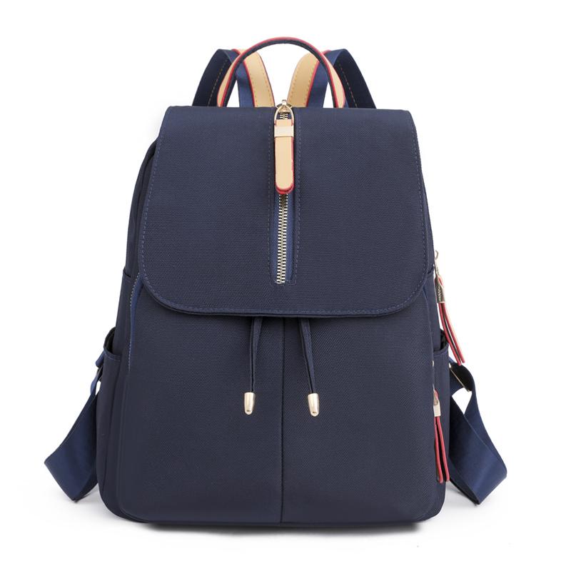 

Женская сумочка, дорожный рюкзак, минималистичный стиль, подходит для разных групп людей, универсальный и легко сочетаемый темно-синий