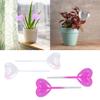 2Pcs Heart Plant Watering Globes Set Self Watering Globes for Indoor Plant Flowers Outdoor Plant Watering Bulb Dripper