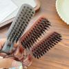 Anti Static Massage Hair Comb Boar Bristle Integrated Styling Combs  Travel Hairdressing Supplies