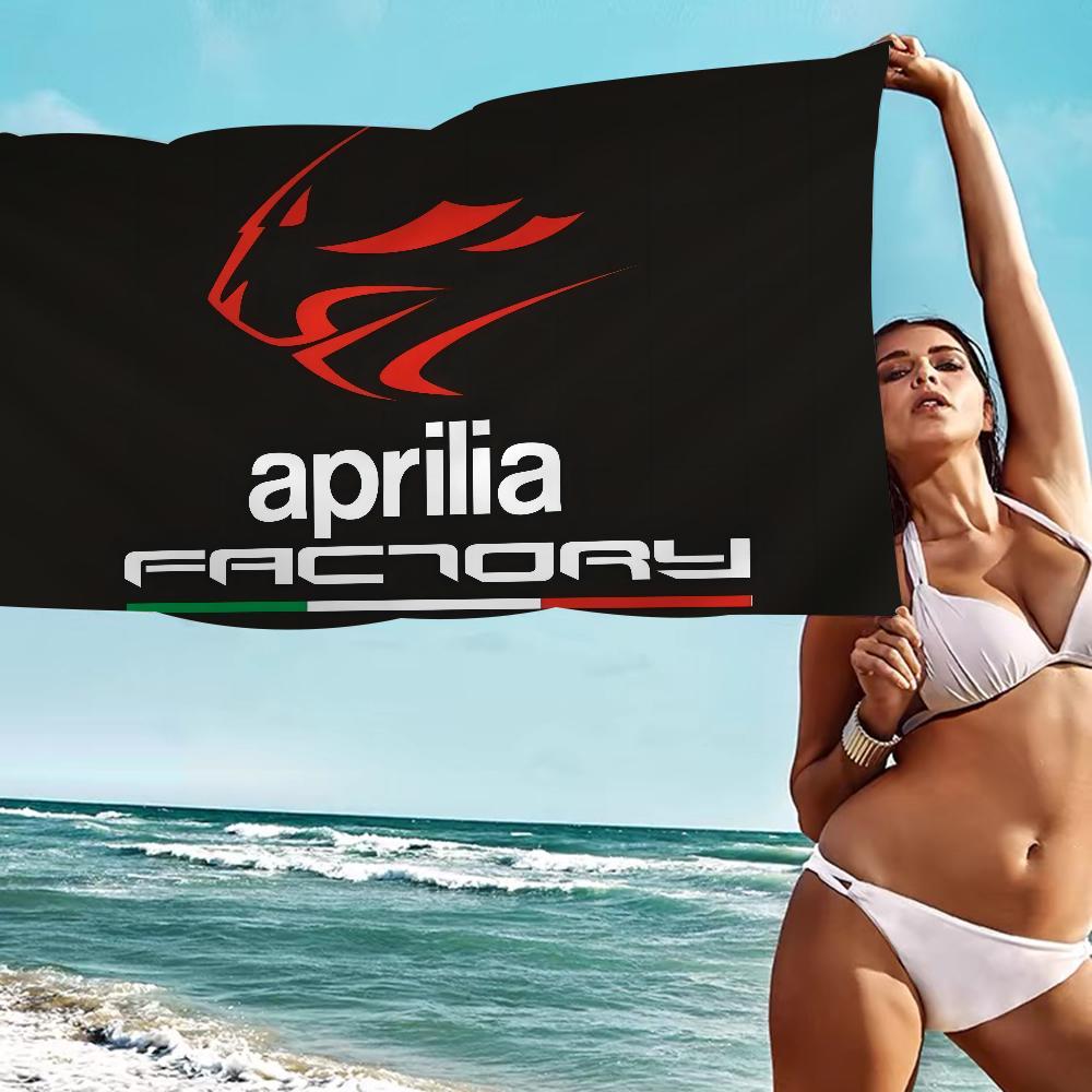 

A-ApriliaS Logo Printed Carpet Beach Towel Colorful Bath Towels For Girl Microfiber Quick Dry Sand Beach Spa Gym Pool W30*H60(CM)