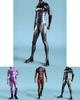 Halloween Tight Fit 3d Mechanical Print Adult Cosplay Jumpsuit For Role Play