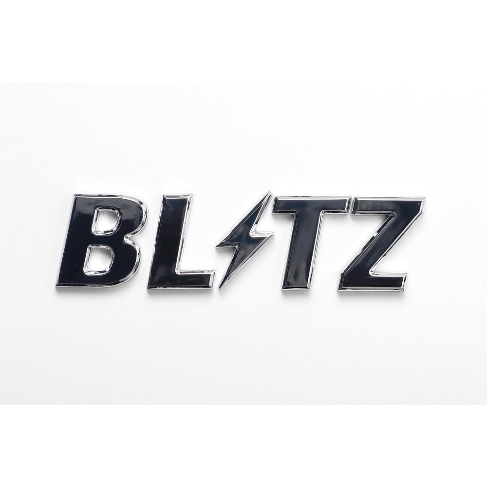 Blitz Logo Emblem Silver Chrome 13545 Automotive Accessory