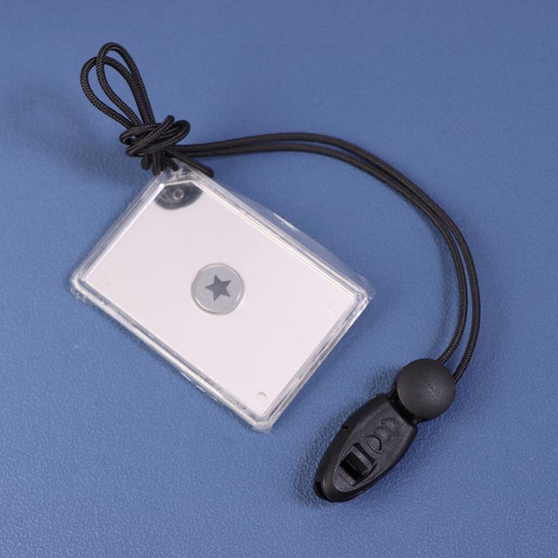 1Pc Outdoor Survival Daylight Reflective Signal Mirror For Hiking Camping Emergency Wilderness Distress Reflective Tool