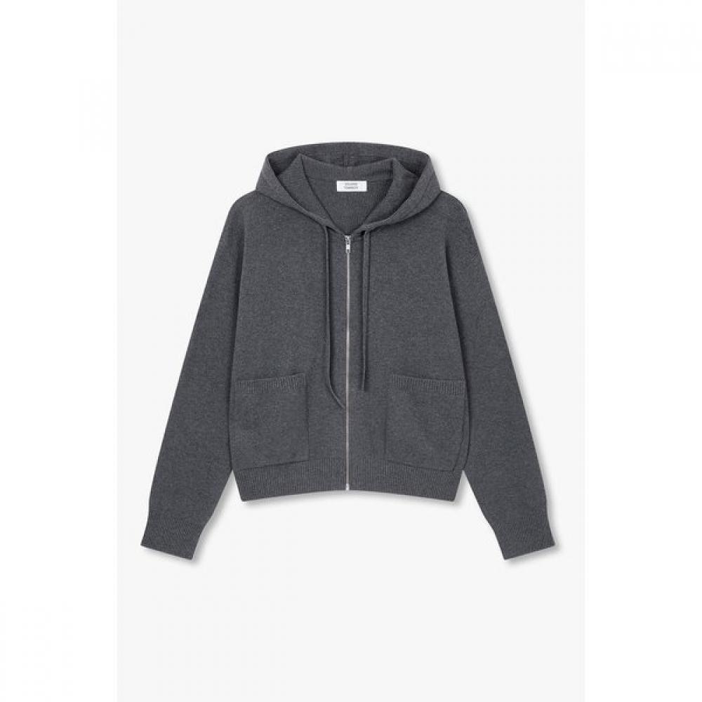 

Penny Lane Pocket Point Hood Zip Cardigan 9176351972 melange dark grey (87)/OS(FREE)