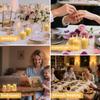 6/12 Pack Flickering Flameless LED Candles with 2/4/6/8H Timer Remote Battery Operated Small Pillar & Votive Candle Home Decor