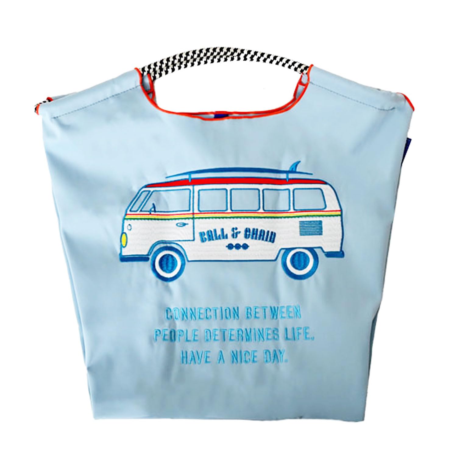 

Сумка-шоппер Ball Chain Authentic среднего размера 301033 [Ball & Chain] & W.BUS (СВЕТЛО-СИНИЙ, M)