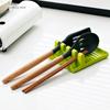 Utensil Spoon Rest Versatile Space Saving Spatula Ladle Pot Lid Holder Stand Rack for Kitchen Stove Top