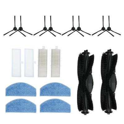 Plastic Side Brush Robot Vacuum Cleaner Accessories Sweeper Tools Mop Pad Replacement Part Filter for Tikom G8000Pro