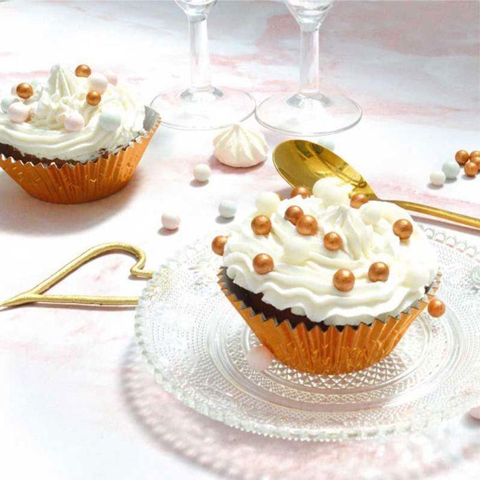 Mix of Golden Sweet Decorations 62 G
