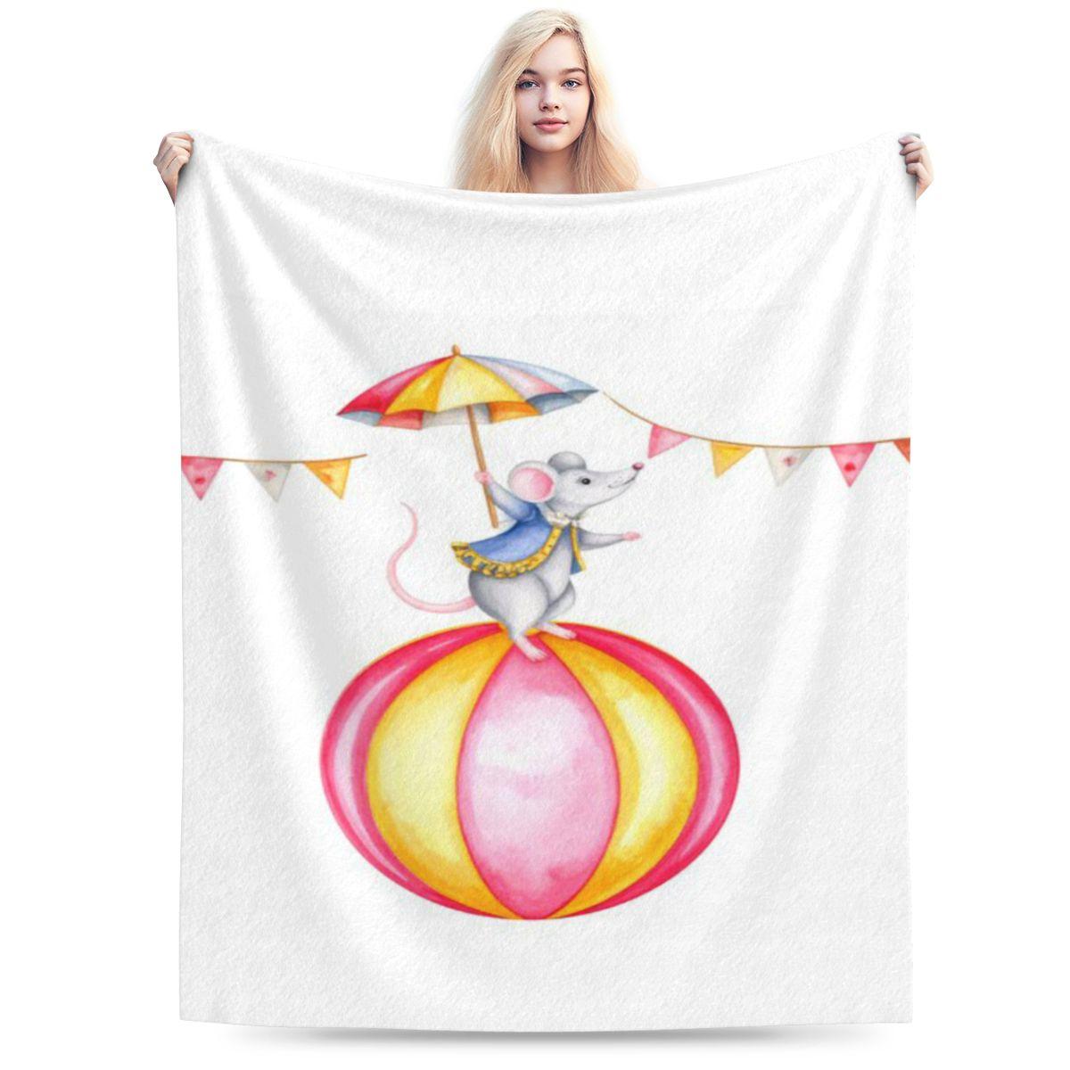 Circus Custom Warm Gift An UltraSoft Micro Fleece Blanket 75x100cm 30x40in