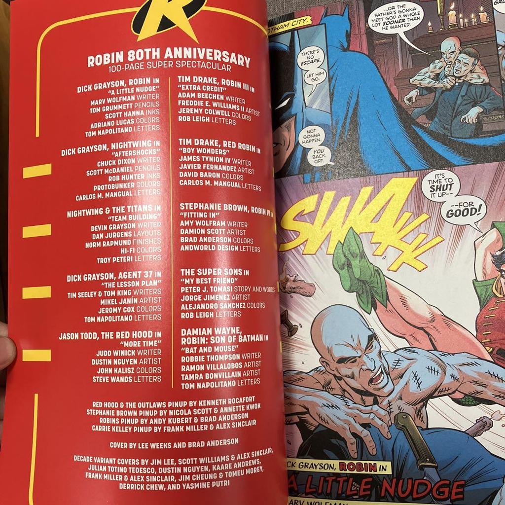 [USED] Robin 80th Anniversary 100-Page Batman