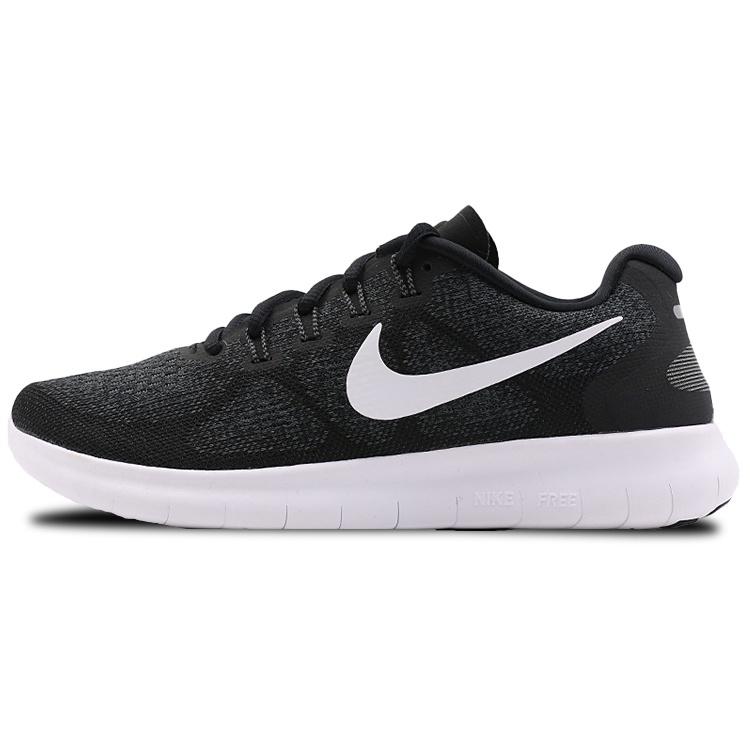 (WMNS) Nike Free RN 2017  Black Dark Grey  Women s 880840-001 EU 36
