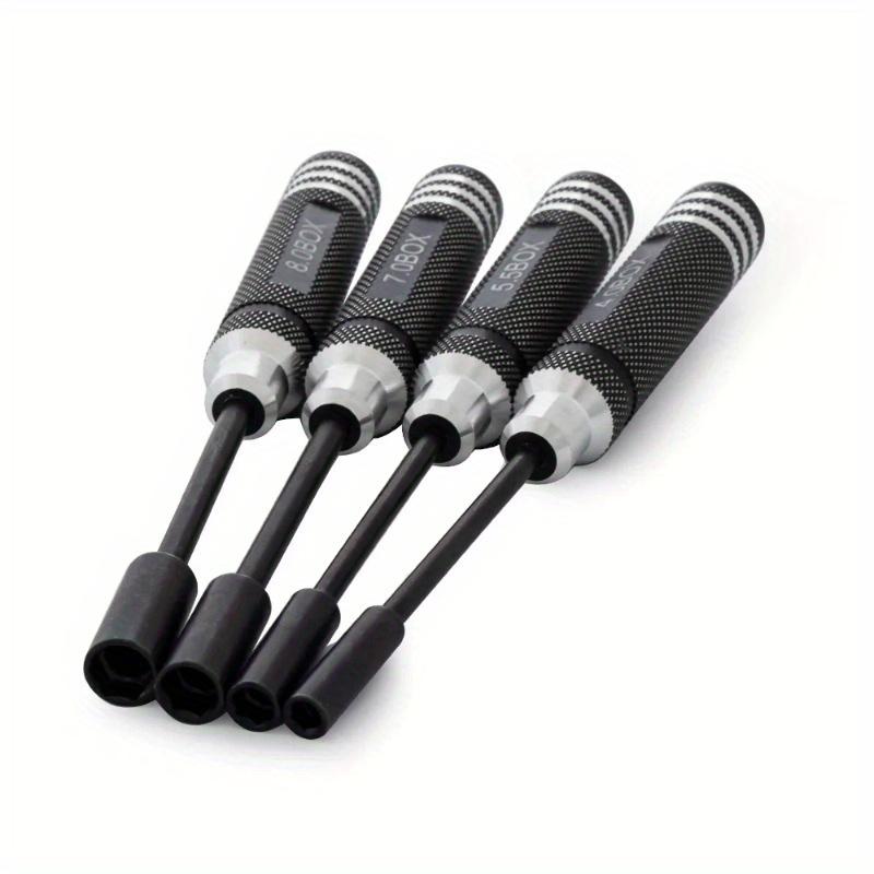 4.0mm 5.5mm 7.0mm 8.0mm Repair Tools Kit Hex Nut Key Socket Screw Driver Wrench Spanner Box For RC Model Car Quadcopter Drone