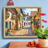 5D DIY Diamond Painting Landscape Embroidery Full Round Diamond Cross Stitch Flower Home Decoration
