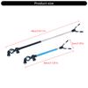 Stainless Steel Telescoping Fishing Rod Hand Rod Holder Stand Bracket Adjustable Fishing Rod Support Fishing Rod Rack