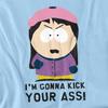 South Park Unisex Adult IÂ´m Gonna Kick Your Ass! T-Shirt