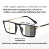 Photochromic Anti-Blue Light Reading Glasses Blue Ray Blocking Hyperopia Glasses  Office