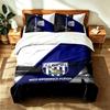 West Bromwich Albion FC (1) 3pc Set Suitable for Master Bedrooms Soft and Comfortable an Ideal Gift for Family and Friends Includes One Duvet Cover an