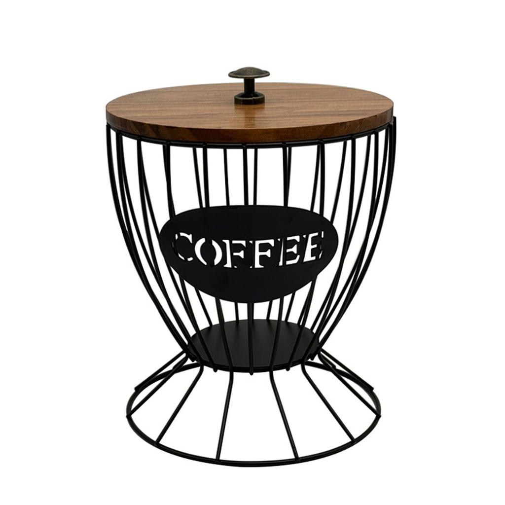 Modern Capsules Coffee Organizers Functional Coffee Storage Rack Portable Storage Organizers Durable Display Stand