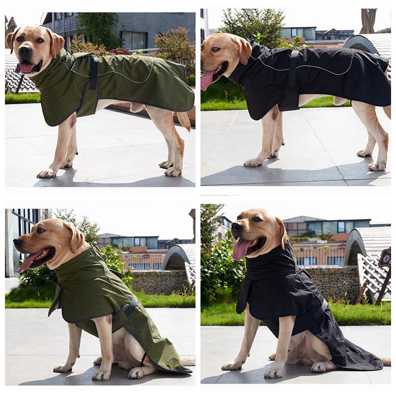 Kleidung für große Hunde, Winter-warme Weste für große Hunde, wasserdichter Mantel für Hunde, Windhund, Dobermann, Kleidung für mittelgroße und große Hunde