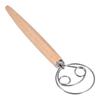 Large Hand Danish Dough Whisk Bread Mixer Stainless Steel Cake Pastry Dough Mixer Stick Egg Beater Kitchen Baking Blender Tools