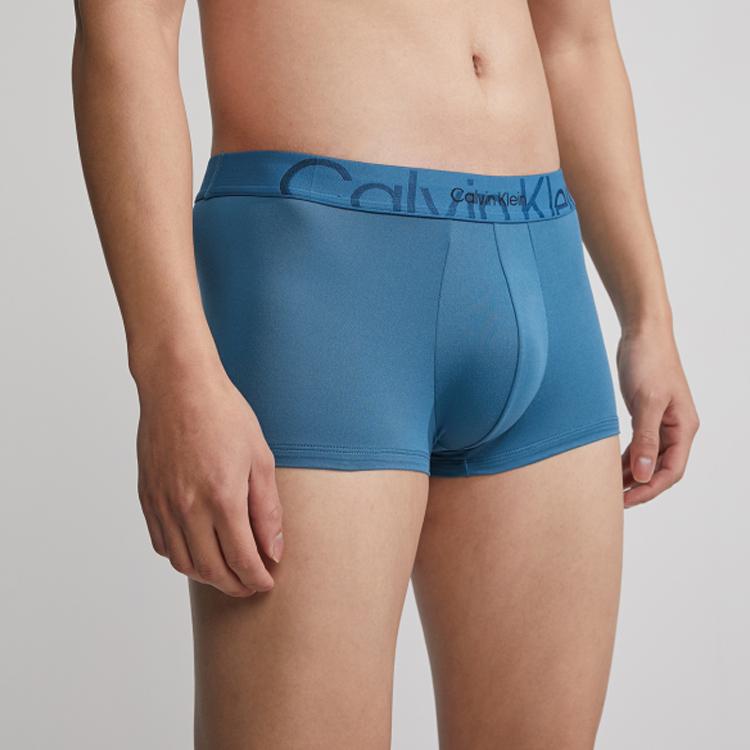 Calvin Klein Logo Waistband Boxer Shorts Men underwear Ceramic-Blue NB3312-CHA