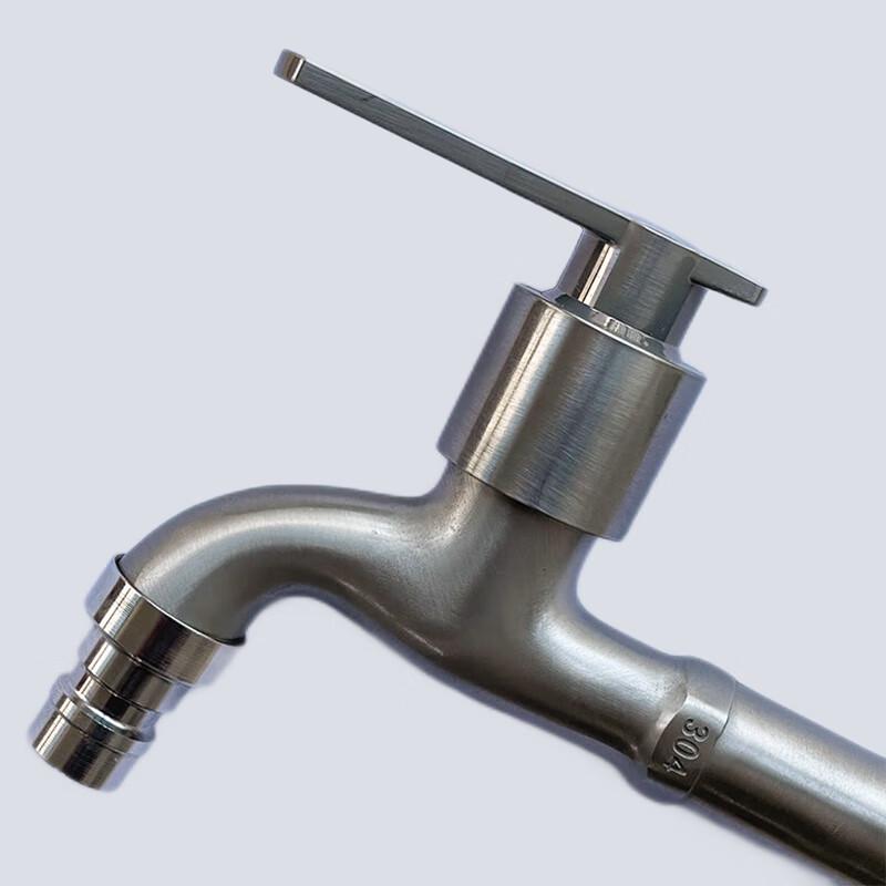Honggong 304 Edelstahl Verdickter Waschmaschinenhahn