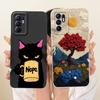 For Oppo Reno6 4G Case Cute Fashion Cartoon Funny Painted Silicone Phone Casing For Oppo Reno 6 4G CPH2235 Cover
