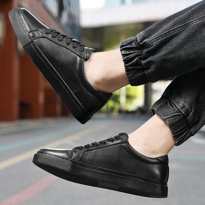 Mode Luxusmarke Echtes Leder Freizeitschuhe Hochwertige Schnürschuhe Herren Komfort Weiche Sohle Outdoor Sport Große Größen Schuhe