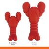 Nylabone Lobster Dog Toy Power Chew Cute Dog Toy for Aggressive Chewing Fun Filet Mignon Flavor – – Twist! (Small/Regular) (1 Count)