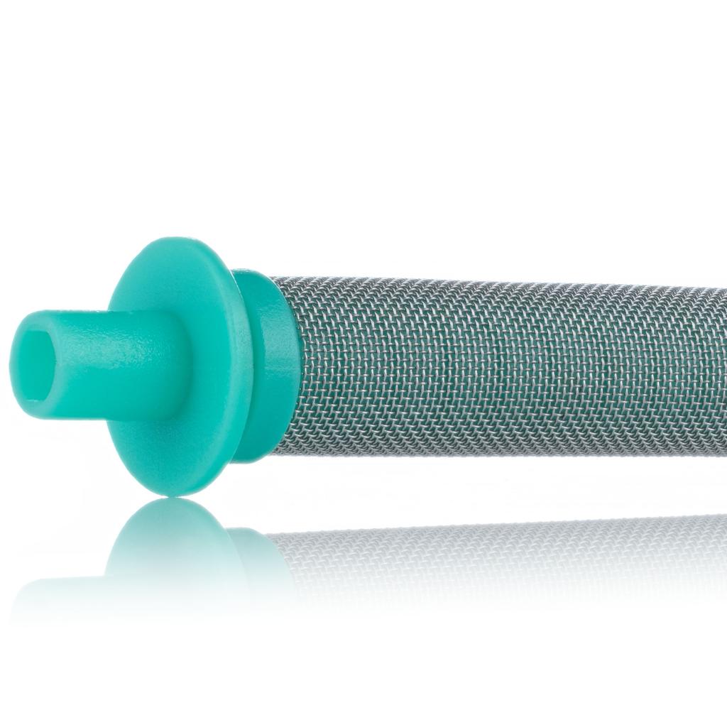 30-mesh finger filter, green for a paint sprayer