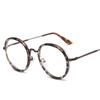 Non-Prescription Glasses Fashion Decorative Specs Pc Lenses Comfortable Round Frame Glasses For Travel Cycling Outdoor Sports
