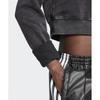 Adidas Washed Cropped Sweatshirt   Black Iw5559